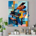 thumbnail image 4 of Qisvanset Vibrant Lily Flower Canvas Print 12x16 Inch Hotel Lobby Wall Art, 4 of 8