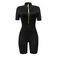 thumbnail image 3 of Aayomet Womens Jumpsuits Jumpsuit Polyester Solid Color Indoor Girl,Black L, 3 of 4