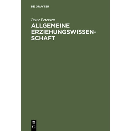 Allgemeine Erziehungswissenschaft, (Hardcover)