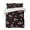 Red Black, variant on Quilts King Size, Cherry Rustic Soft Comforter Bedding Set for Bed, Spring Summer Tropic Fruit Black Lightweight Quilted Bedspread with Pillow Cover(2 Pieces) for All Season, 96x106 Inch