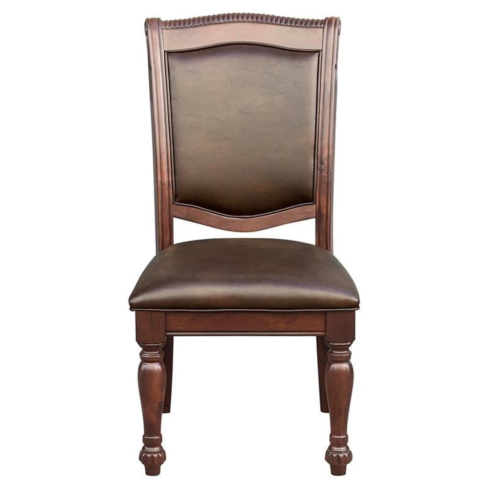 Lexicon Lordsburg Wood Dining Room Side Chairs in Brown Cherry (Set of 2)