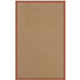 thumbnail image 1 of Linon Athena Cotton Rug in Cork and Burnt Orange-1'10" x 2'10", 1 of 2