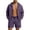 *1-Purple, variant on Men's and Men's Plus 2 Piece Sunscreen Windbreaker Set, Zip Up Hooded Jacket and Ice Silk Shorts For Men,Purple,S-5XL
