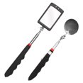 thumbnail image 4 of MasteelfCA 2 Pcs Miroir Télescopique Outil d'Inspection Miroir sur Bâton Miroir d'Inspection Led, 4 of 8
