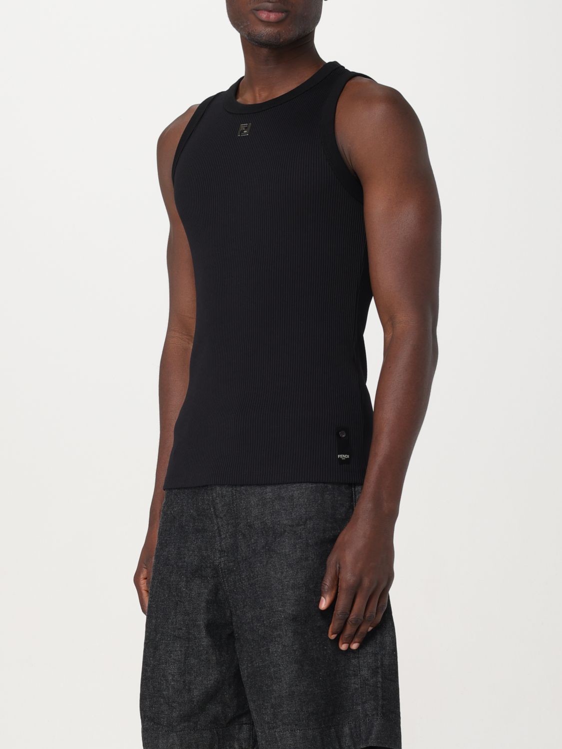 Fendi T-Shirt Men Black Men - Walmart.com