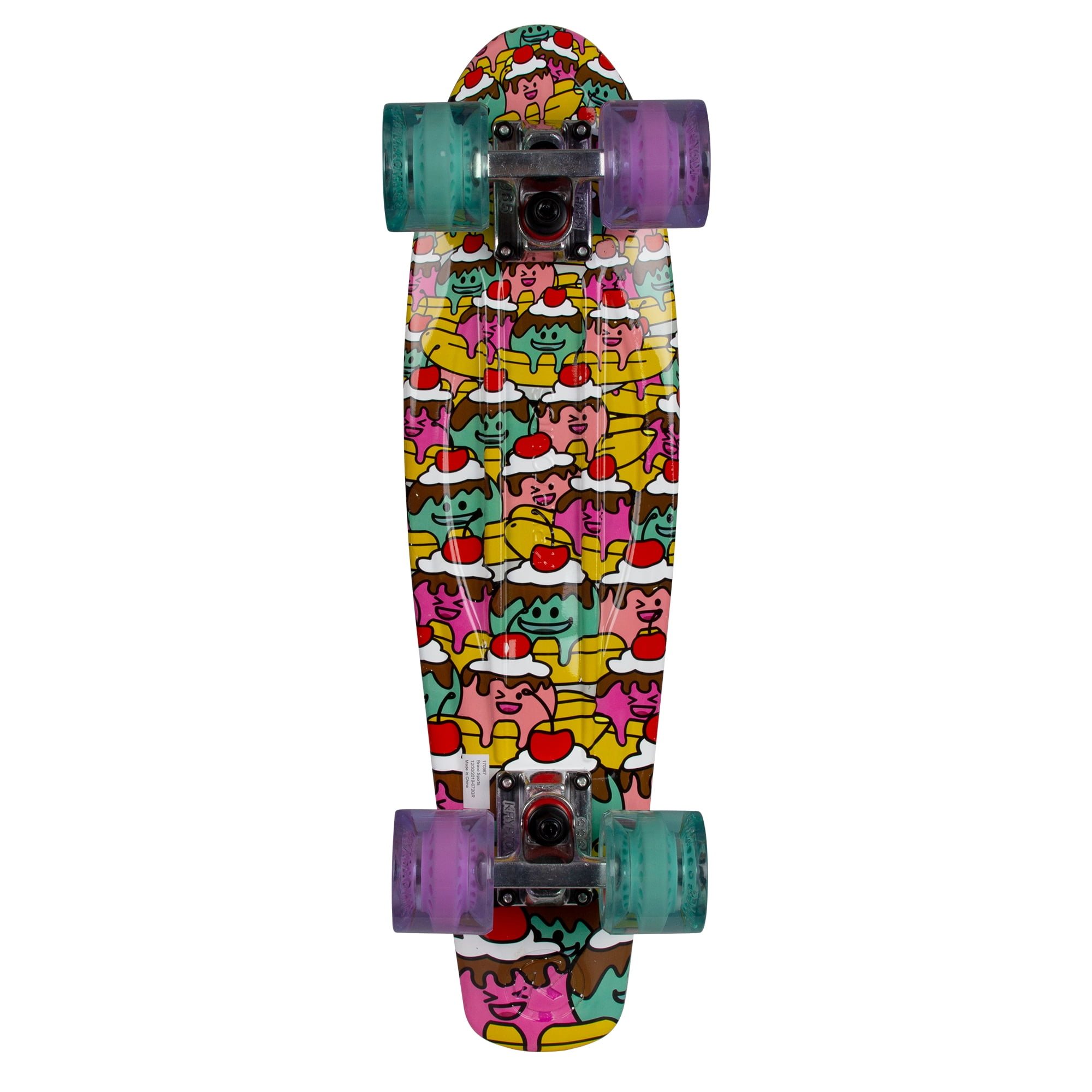 Kryptonics Original Torpedo Complete Skateboard (22.5" x 6")