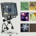 thumbnail image 3 of 12MP 1600X Magnification Digital Microscope, 100-240V 9inch Large Screen HD Electron Microscope With LED Fill Light, 3 of 8
