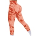 thumbnail image 6 of Tights Women Tie Dye Leggings High Waist Lifts Butt Tummy Control Push Up Seamless Yoga pants Ladies Workout Gym Clothing, 6 of 10