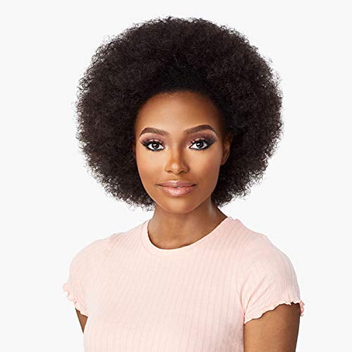 Sensationnel Instant Weave Drawstring Cap 001 Half Wig (1 Jet Black)
