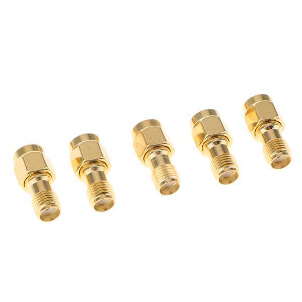 3x5 Piezas SMA Macho A Hembra SMA-JK RF Conector Adaptador De Antena De Radio Coaxial Sunnimix Conector adaptador SMA