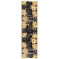 thumbnail image 2 of World Rug Gallery Abstract Design Distressed Area Rug - Yellow 2'x7', 2 of 9
