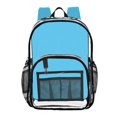 thumbnail image 6 of Iauyy Clear Backpack Heavy Duty PVC Transparent Backpack for College Workplace, Dark Blue, 6 of 8