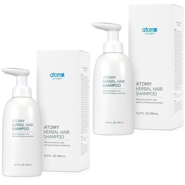 GASHINA STORY Atomy Champú 500ml (16.9 FL.OZ.) Juego de 2 paquetes - Limpieza excepcional y nutrición rica