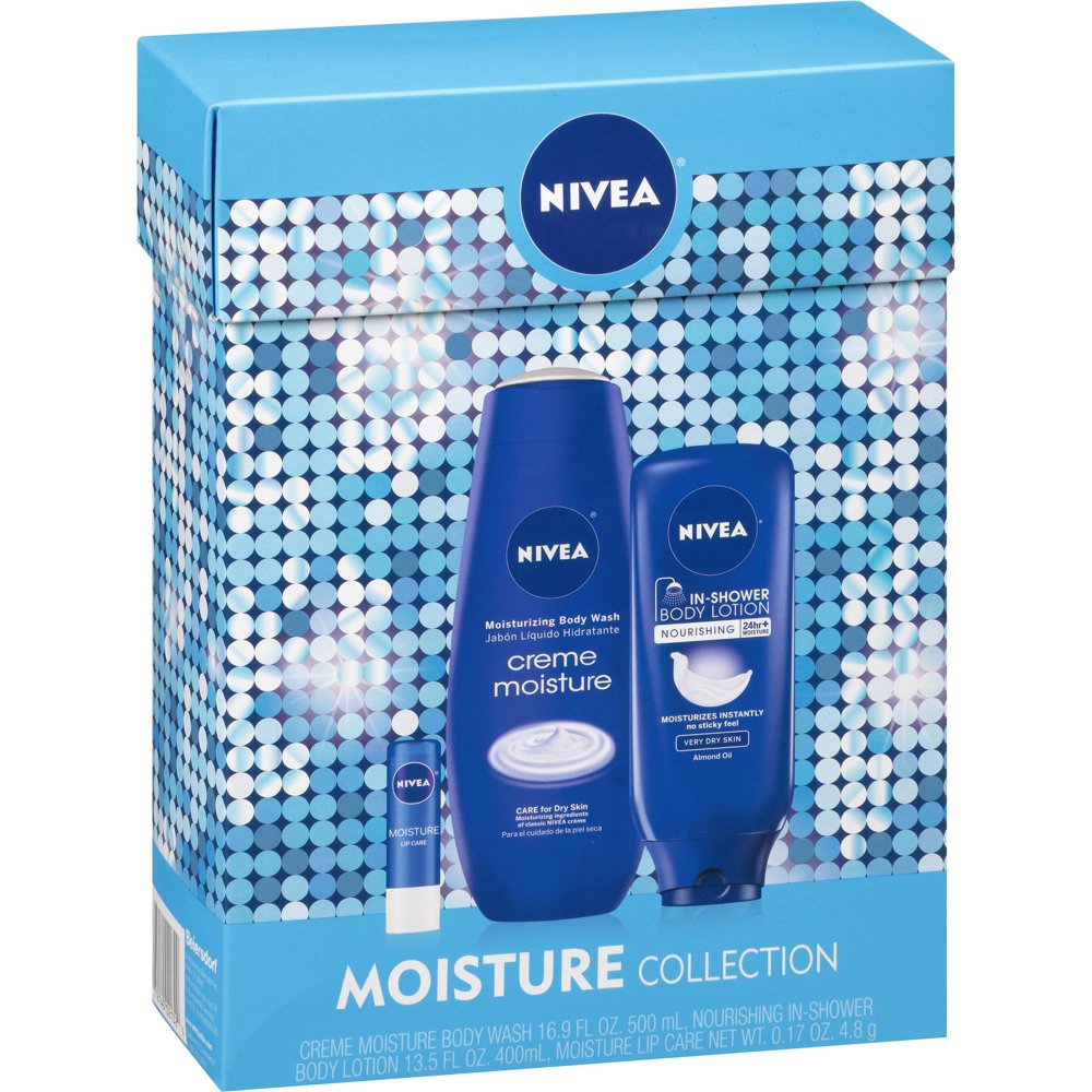 NIVEA Moisture Collection Gift Set, 3 pc