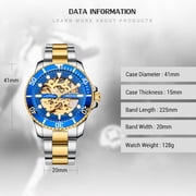 Chenxi Automatic Mechanical Watch Men's Stainless Steel Waterproof Business Clock Male Watch Mechanical Relogio Masculino - Mechanical Wristwatches