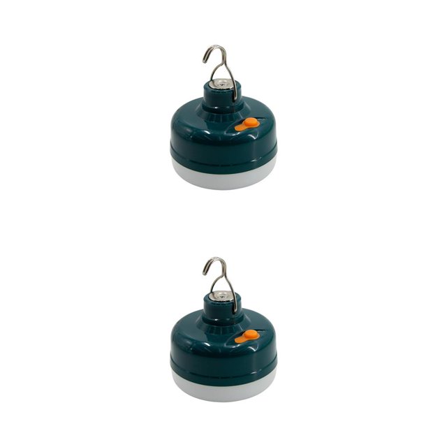 Matsuzay Bombilla de emergencia recargable a prueba de agua, luz de tienda ajustable portátil, lámpara de Camping para Picnic, accesorio de 150W 2piezas