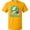 Gold, variant on Inktastic St Patricks Day Irish Unicorn Illustration with Shamrocks T-Shirt