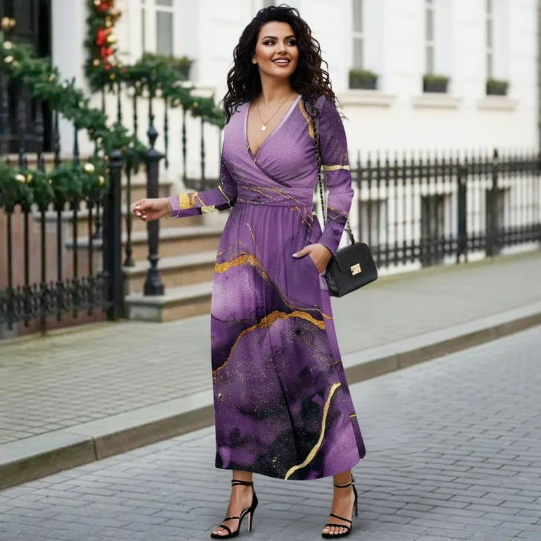 green emerald velvet dress Purple and Gold Star Dress Xs main image 1