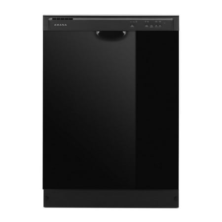 Amana ADB1400AMB 59 dBA Black Front Control Dishwasher