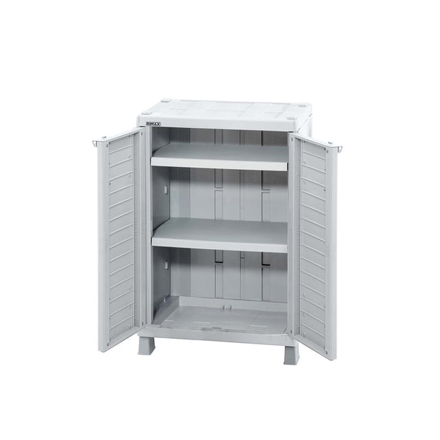 Armario Gabinete Organizador Estante Mediano Plástico Interior Exterior Rimax