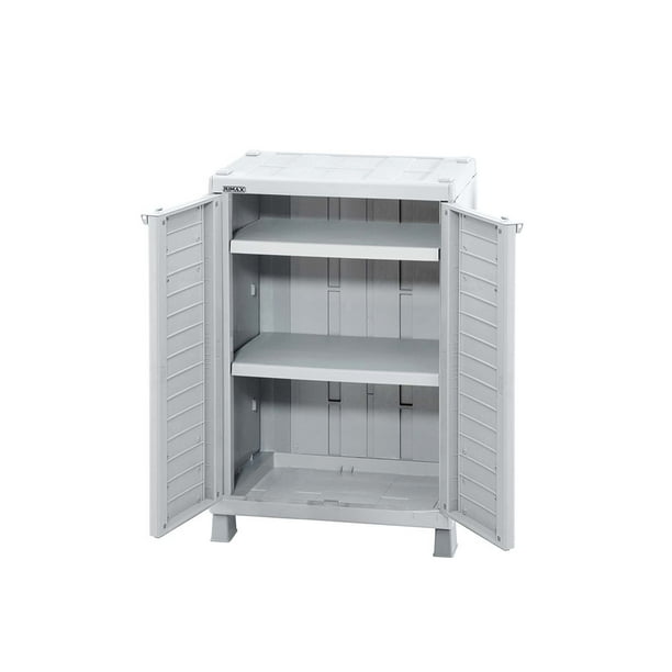 Armario Gabinete Organizador Estante Mediano Plástico Interior Exterior Rimax