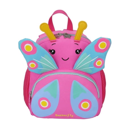 Cute Backpack Small Cartoon School Bookbags Age 1-4 Daycare Nursary Travel Bags (Rose)