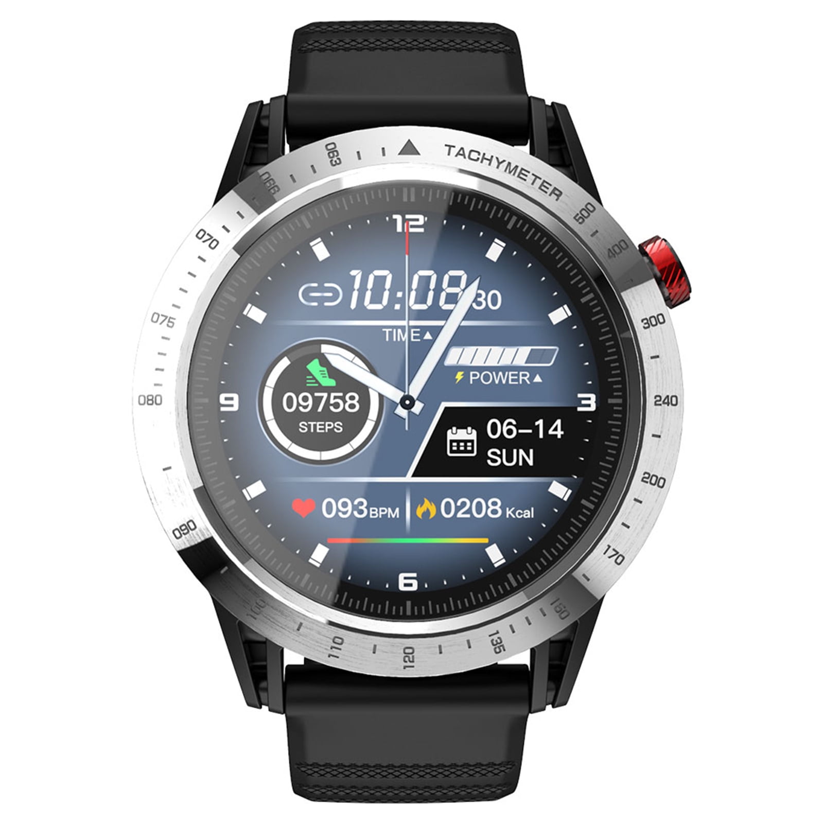 LOKMAT Comet 1.3'' Smart Watch Full Touch Sports Watches Heart Rate \u0026 Blood  Pressure Monitoring Scientific Sleep Sedentary Reminder Fitness  Smartwatches Waterproof Sports Wristband Gifts fo - Walmart.com