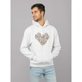 thumbnail image 2 of I Love You Baby Heart Hoodie Men -Image by Shutterstock, Male Large, 2 of 4