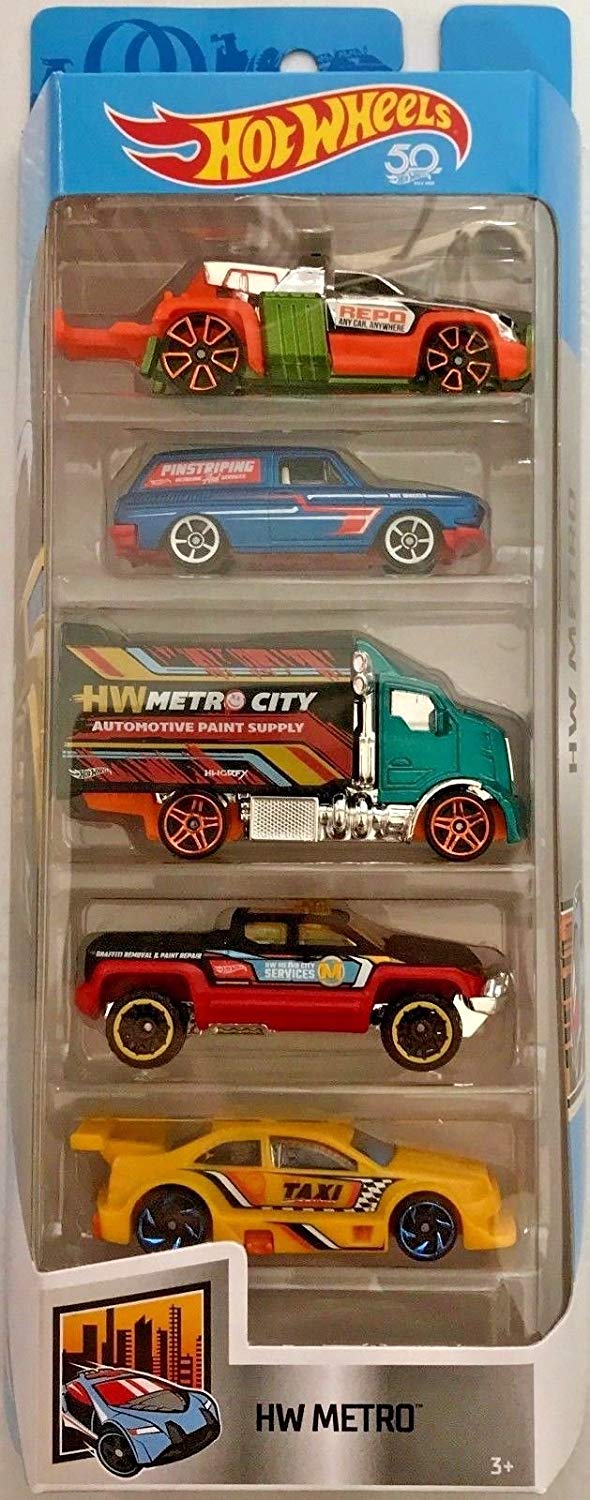 hot wheels city 5 pack
