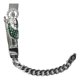 thumbnail image 2 of JOYARIS Pulsera Cubana Esclava San Judas Zirconias Plata 925 6 Mm Talla Largo / Ancho 20.5 cm x 6 mm PT-0000964, 2 of 4