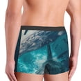 thumbnail image 3 of KLL Airplane Shark Men's Cotton Boxer Briefs Underwear-X-Large, 3 of 8
