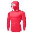 thumbnail image 3 of Aofany Sun Protection Shirts for Men with Face Cover Uv Spf Upf 50+ Rash Guard Sun Shirts Fishing Lightweight Long Sleeve Cooling Hoodies, 3 of 4