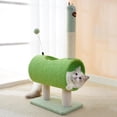 thumbnail image 3 of Rascadores para gatos Yuyangstore Soporte para gatos Altura 71 cm Verde, 3 of 7