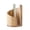 Beige, variant on Freestanding Wood Paper Towel Holder with Iron Stand, Countertop Kitchen Towel Dispenser, One Hand Tear Paper Roll Holder, Natural Wood Base, for Bathroom Kitchen Counter, Tissue Stand Organizer