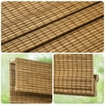 thumbnail image 4 of LazBlinds Cordless Bamboo Roman Shades, Privacy Blinds for Interior Windows, Room Darkening Roll Up Bamboo Blinds for Home & Patio, 39" W x 64" H, Highfield Teak, 4 of 6