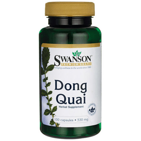 Swanson Dong Quai 530 mg 100 Caps (Best Way To Take Dong Quai)