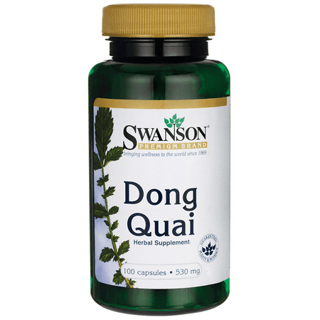 Dong Quai Black Cohosh - Swanson Dong Quai 530 mg 100 Caps