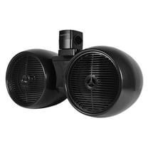 Rockville DWB80B Dual 8" Black 800 Watt Marine Wakeboard Tower Speaker System