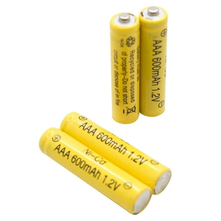 ASC AAA Ni-cd 600mah Solar Light Replacement Rechargeable Batteries (12