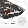 thumbnail image 5 of Fotbe Japanese Sushi Hashi Pillow Cases - Envelope Closure - Luxury, Extra Soft, Cooling Pillow Covers - Wrinkle, Fade, Stain Resistant-14"x20", 5 of 9