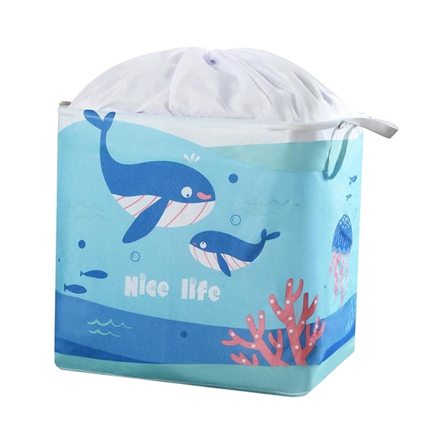 Organizador para , bolsa de almacenamiento plegable de gran capacidad, organizadora para armario, guardarropa, dormitorio , Ballena 110L, Multi