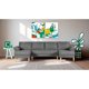 thumbnail image 1 of Sala Modular Doble Chaise Makora Salazar con Memory Foam Color Oxford Lino Respaldo Reclinable de 3 Posiciones, 1 of 7