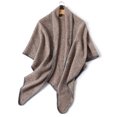 thumbnail image 3 of Bufanda triangular de cachemira de imitación sólida para mujer, chal grueso cálido para cuello, chal de diseñador de moda para otoño e invierno, abrigos suaves y cómodos, 3 of 5