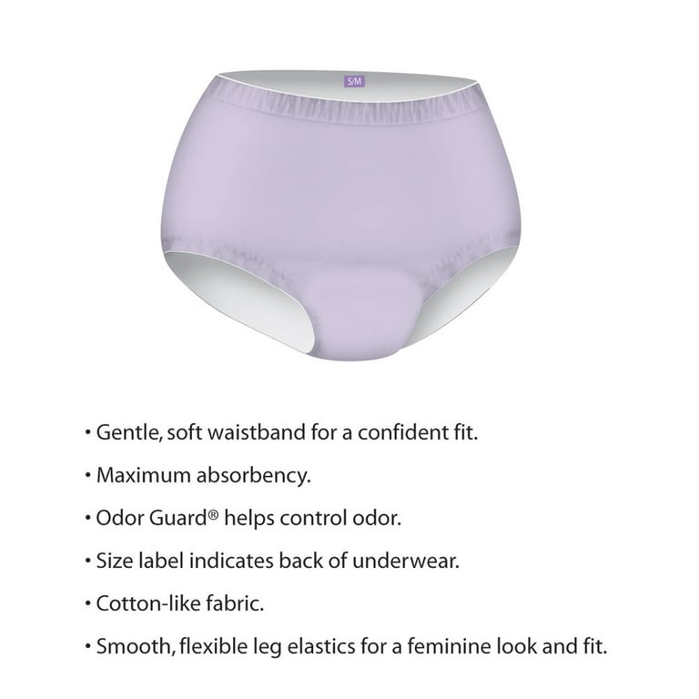 Prevail Underwear for Women with Maximum Absorbency