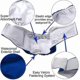 thumbnail image 3 of Reusable Male Dog Diapers - 3 Pack of Durable Belly Bands for Comfortable Everyday Use, 3 of 5