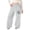 Grey, variant on Gelikeya Girls Bowknot Baggy Sweatpants Oversized Wide Leg Sweatpants Cute Wide Straight Leg Sweat Pants Teen Girl's Fashion, Black & 8-9 Years
