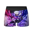 thumbnail image 2 of Calzoncillos tipo bóxer elásticos de seda de leche transpirables Jujutsu Kaisen para hombre, calzoncillos tipo bóxer 3D, 2 of 4