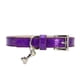 thumbnail image 1 of Collar de cuero reflectante para perros. Con hebilla de aleación. Resistente al agua. Collar clásico de cuero para mascotas. Apto para perros grandes., 1 of 5