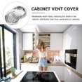 thumbnail image 4 of SEWCHICS 12pcs Exhaust Vent Cover Stainless Steel Round for Furniture Use, 4 of 6