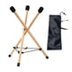 thumbnail image 4 of Soporte de tambor etéreo, soporte de tambor de acero de 55cm de altura, soporte de tambor triangular para fiestas, Yoga, Camping, reuniones familiares, 4 of 9